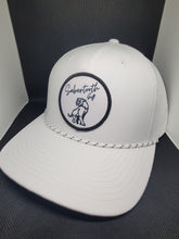 Load image into Gallery viewer, Richardson Twill Patch Performance Whote Cat Rope Cap