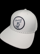 Load image into Gallery viewer, Richardson Twill Patch Performance Whote Cat Rope Cap
